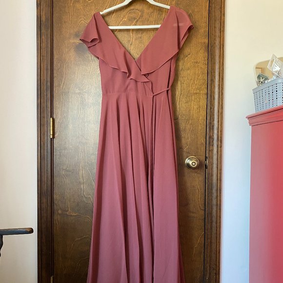Jenny Yoo Faye Cinnamon Rose - Picture 2 of 4